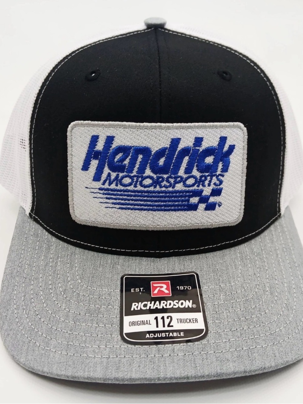 Hendrick Motorsports Embroidered Patch Richardson 112 Hat Cap Black